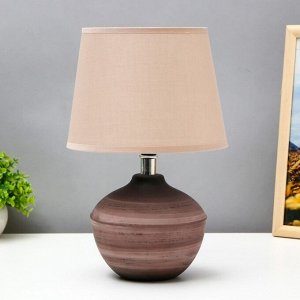 Лампа настольная 16412/1 E14 40 Вт кофе 20x20x30 см RISALUX