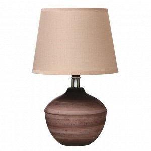 Лампа настольная 16412/1 E14 40 Вт кофе 20x20x30 см RISALUX