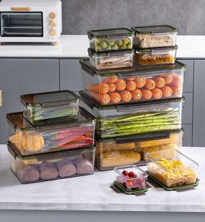 Пластиковый контейнер для хранения продуктов EMC Home Supplies 21,5 x 15 x 8 см