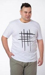 Футболка мужская &quot;Богатырь&quot; белая