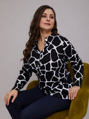 Блузка женская с длинным рукавом