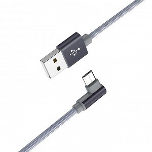 Кабель USB - micro USB Borofone BX26 Express  100см 2,4A  (gray)