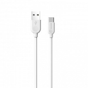 Кабель USB - Type-C Borofone BX14  300см 3A (white)