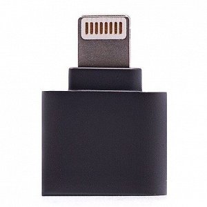 Адаптер - для чтения карт microSD,Lightning-порт (black)