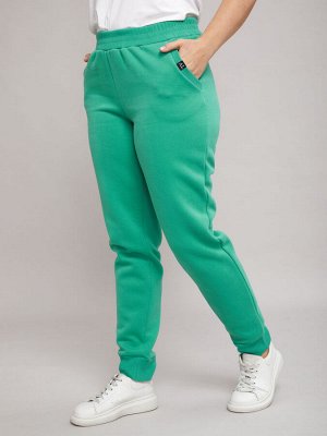Костюмы с брюками КБофн-042/светлозеленый
