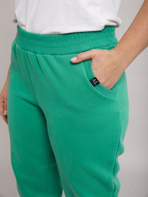 Костюмы с брюками КБофн-042/светлозеленый