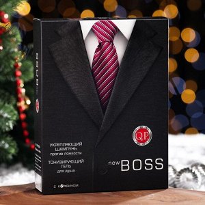 Подарочный набор Q.P. №1114 new boss: шампунь, 250 мл + гель для душа, 250 мл