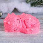 Фигурное мыло &quot;Дракончик малыш&quot; розовое, 70гр