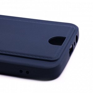 Чехол-накладка - SC315 с картхолдером для "Tecno Pova 4 Pro" (dark blue)