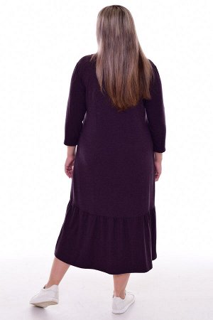 *Платье женское Ф-1-071в (черничный)