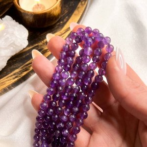 Бусины для украшений из Аметиста