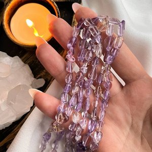 Бусины для украшений из Аметрина