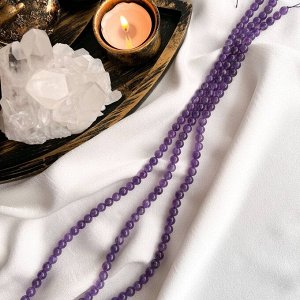 Бусины для украшений из кварцевого Аметиста