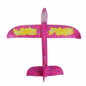 Funny toys Самолёт «Супербыстрый», диодный, цвета МИКС