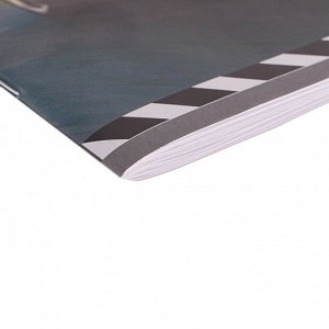 Альбом для рисования А4, 20 листов на скрепке "По трассе", обложка мелованная бумага 120 г/м?, внутренний блок офсет 100 г/м?