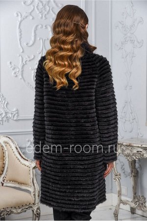 Норковое пальто на кашемире