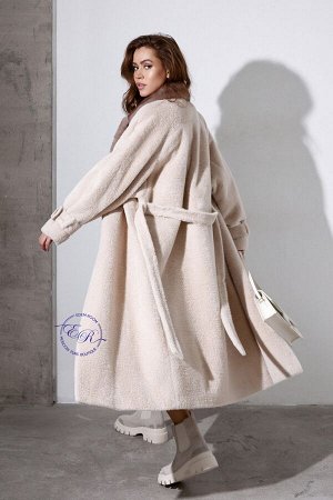 Пальто халат из итальянской ткани