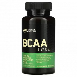 Аминокислоты BCAA ON 1000 500мг. - 60 капс.