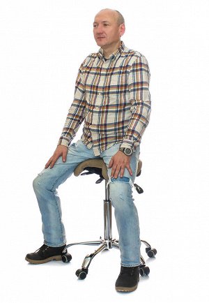 Smartstool SM03B — мужской стул-седло (со спинкой)