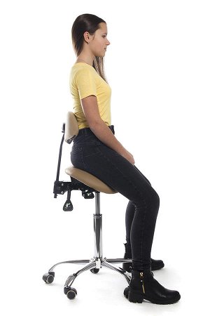 Smartstool SM03B — мужской стул-седло (со спинкой)