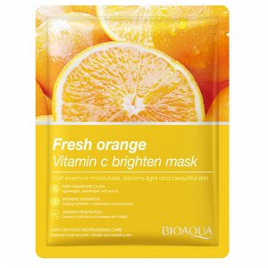 Тканевая маска с витамином С Bioaqua Fresh Orange 25 g