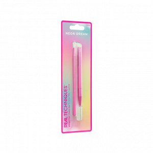 Набор кистей для макияжа глаз и бровей Real Techniques Neon Dream Painted Liner + Brow Duo