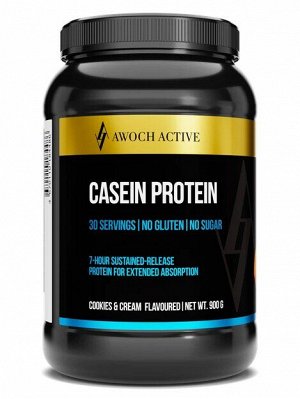 AWOCHACTIVE Протеин CASEIN PROTEIN, 900 гр