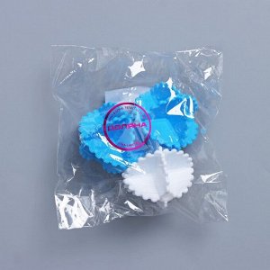 Шарики для стирки белья Доляна, d=4.5 см, 3 шт., МИКС