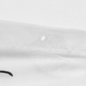 Штора для ванны Доляна «Чёрно-белые листья», 180?180 см, EVA