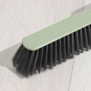 Щётка-смётка пластиковая Доляна, рабочая часть 18 см, 31*3,5 см, цвет МИКС