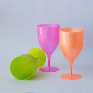 Набор пластиковых бокалов/Бокалы для пикника/Пластиковый бокал/Пластмассовая посуда для напитков