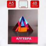 Предметная тетрадь, 48 листов ПРЕДМЕТЫ, блок №2, со справ. мат. &quot;Алгебра&quot;