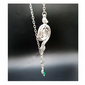 кулон-подвеска на цепочке Змея Слиз-рин, серебро (Волшебная Вселенная) пакет