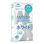 Отбеливающие полоски MEGAMI WHITE XTREME 3D PRO для чувствительных зубов