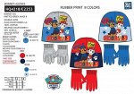 4218 шапка и  перчатки Paw Patrol