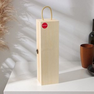 Ящик для хранения вина Доляна «Ливорно», 35x10 см, на 1 бутылку
