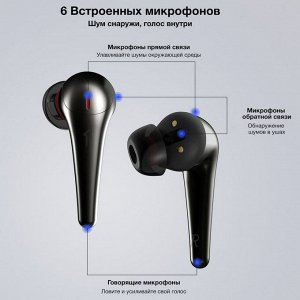 Наушники беспроводные 1MORE Comfobuds PRO TRUE Wireless Earbuds ES901-Black