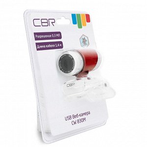 Веб-камера CBR CW-830M Red