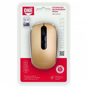 Мышь Smartbuy ONE 262AG-O bronze USB (беспроводная)