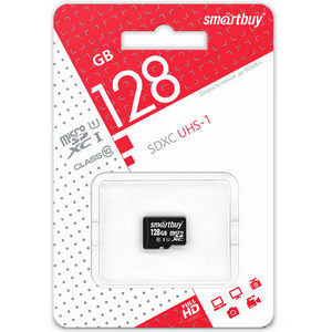 Карта памяти micro-SD Smartbuy 128GB class 10
