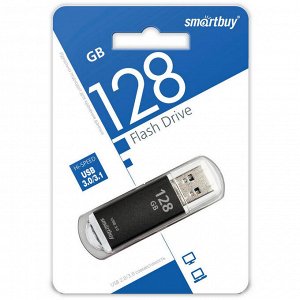 Накопитель Flash Smartbuy 128Gb V-Cut Black (SB128GBVC-K3)