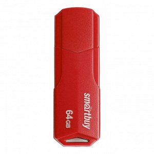 Накопитель Flash Smartbuy 64Gb Clue Red (SB64GBCLU-R)