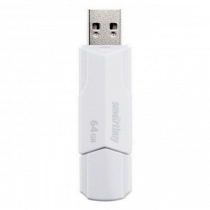 Накопитель Flash Smartbuy 64Gb Clue White (SB64GBCLU-W)