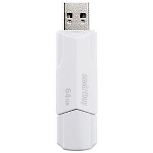 Накопитель Flash Smartbuy 64Gb Clue White (SB64GBCLU-W)