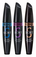 LUX visage Тушь S СЕКРЕТ Роскошных ресниц Коричневая 12г