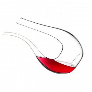 Декантер-аэратор стеклянный для вина/аэратор для семейного бара 1500 мл