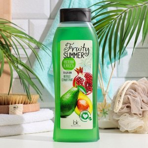 Гель для душа FRUITY SUMMER "Авокадо и Сочный Гранат", 500 мл