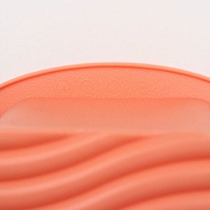 Форма для выпечки силиконовая Доляна «Хлеб. Полосы», 26?12,5?7 см, цвет персиковый