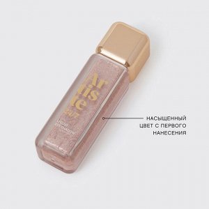 VS Жидкие тени для век "Artiste 24/7" тон 01, мерцающий бежево-коричневый  NEW