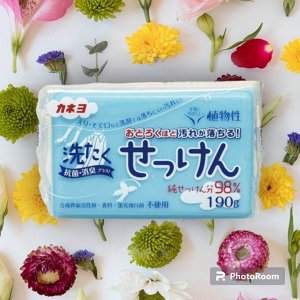 Хозяйственное мыло "Laundry Soap" для стойких загрязнений с антибактериальным эффектом 190 гр